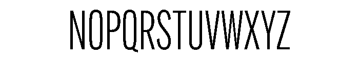 Magno Sans Variable Extra Light Font UPPERCASE