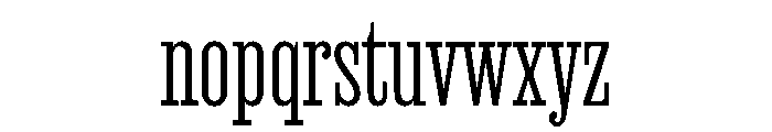Magno Serif Variable Light Font LOWERCASE