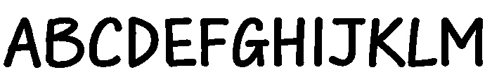 Maku Medium Font UPPERCASE