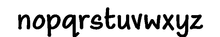 Maku Medium Font LOWERCASE