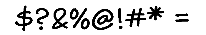 Maku Regular Font OTHER CHARS
