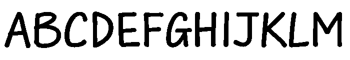Maku Regular Font UPPERCASE