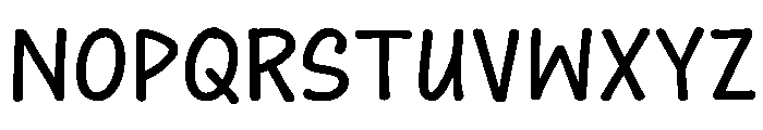 Maku Regular Font UPPERCASE