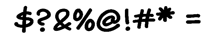 Maku Semibold Font OTHER CHARS