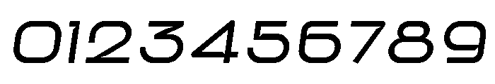 Malhooz Regular Oblique Font OTHER CHARS