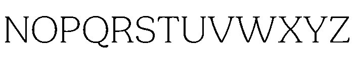 Malila Light Font UPPERCASE