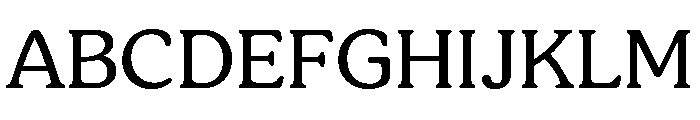 Malila Medium Font UPPERCASE