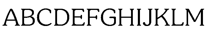 Malila Regular Font UPPERCASE