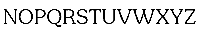 Malila Regular Font UPPERCASE