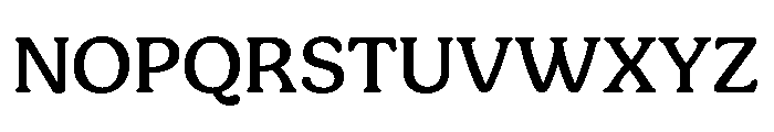 Malila Semibold Font UPPERCASE