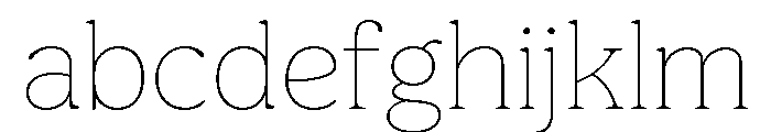 Malila Thin FONT