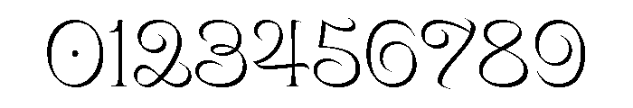 Mancine ExtraLight Font OTHER CHARS