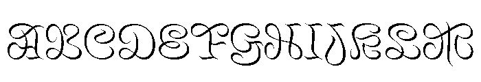 Mancine ExtraLight Font UPPERCASE