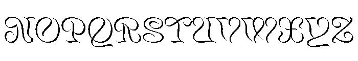 Mancine ExtraLight Font UPPERCASE