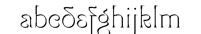 Mancine ExtraLight FONT