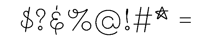 Mancine Light Font OTHER CHARS