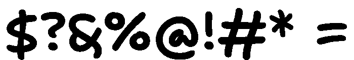Mancine Semibold Font OTHER CHARS