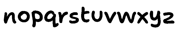Mancine Semibold Font LOWERCASE