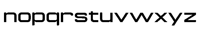 Manifold Extd CF Bold Font LOWERCASE
