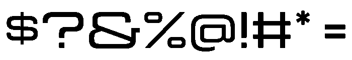 Manifold Extd CF Demi Bold Font OTHER CHARS