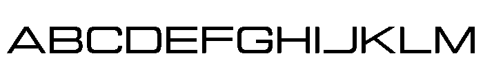 Manifold Extd CF Demi Bold Font UPPERCASE