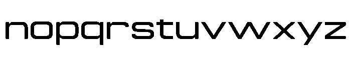 Manifold Extd CF Demi Bold Font LOWERCASE