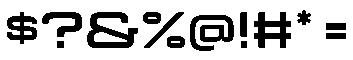 Manifold Extd CF Extra Bold Font OTHER CHARS