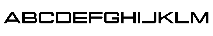 Manifold Extd CF Extra Bold Font UPPERCASE