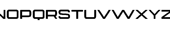 Manifold Extd CF Extra Bold Font UPPERCASE