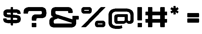 Manifold Extd CF Heavy Font OTHER CHARS
