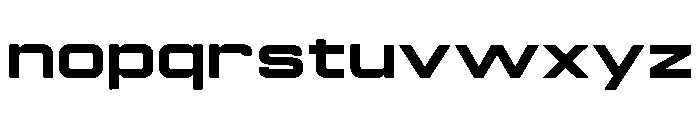 Manifold Extd CF Heavy Font LOWERCASE