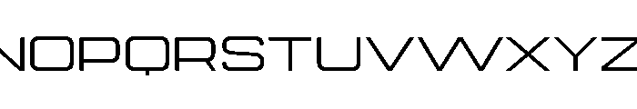 Manifold Extd CF Medium Font UPPERCASE