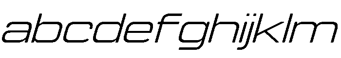 Manifold Extd CF Regular Oblique FONT