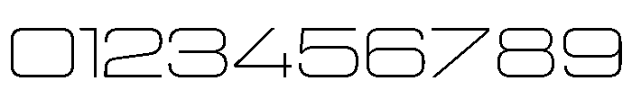 Manifold Extd CF Thin Font OTHER CHARS