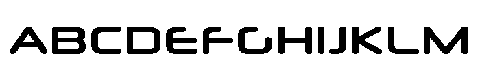 Manifold Extended Cf Bold Font UPPERCASE