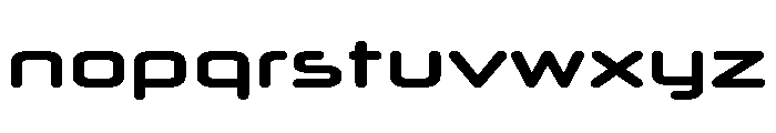 Manifold Extended Cf Bold Font LOWERCASE