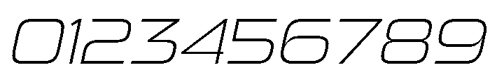Manifold Extended Cf Extra Light Italic Font OTHER CHARS