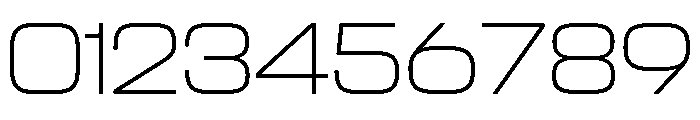 Manifold Extended Cf Extra Light Font OTHER CHARS