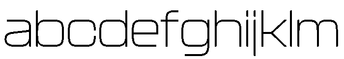Manifold Extended Cf Extra Light FONT
