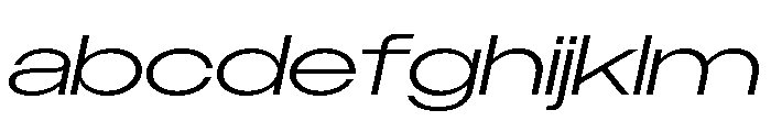 Manifold Extended Cf Light Italic FONT