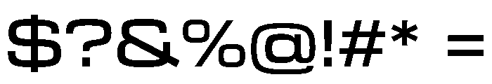 Manifold Extended Cf Medium Font OTHER CHARS