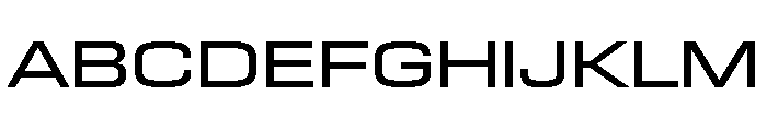 Manifold Extended Cf Medium Font UPPERCASE
