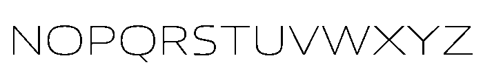 Manifold Extended Cf Regular Font UPPERCASE