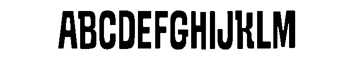 Manihot Medium Font UPPERCASE