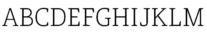 Maregraphe Variable Extra Light Font UPPERCASE