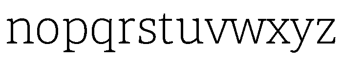 Maregraphe Variable Extra Light Font LOWERCASE
