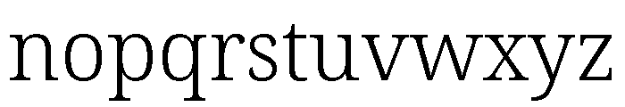 Maregraphe Variable Light Font LOWERCASE