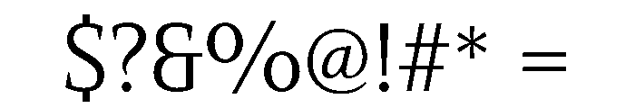 Maregraphe Variable Regular Font OTHER CHARS