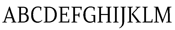 Maregraphe Variable Regular Font UPPERCASE