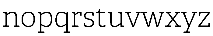 Maregraphe Variable Thin Font LOWERCASE